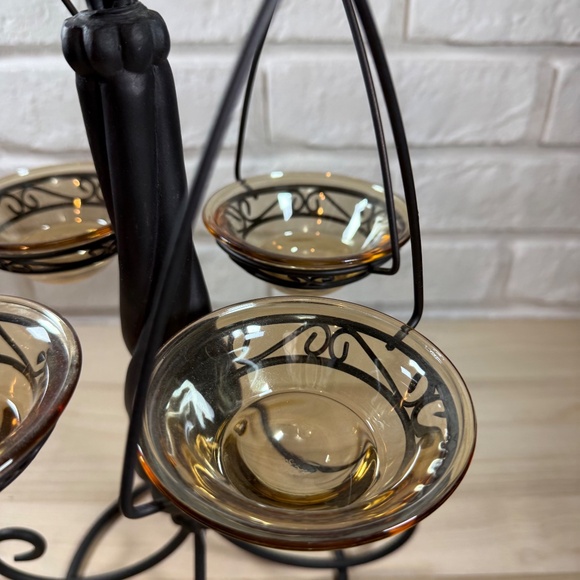 Vintage Partylite Global Fusion Tealight Tree Candle Holder P8371 Retired - Picture 3 of 11